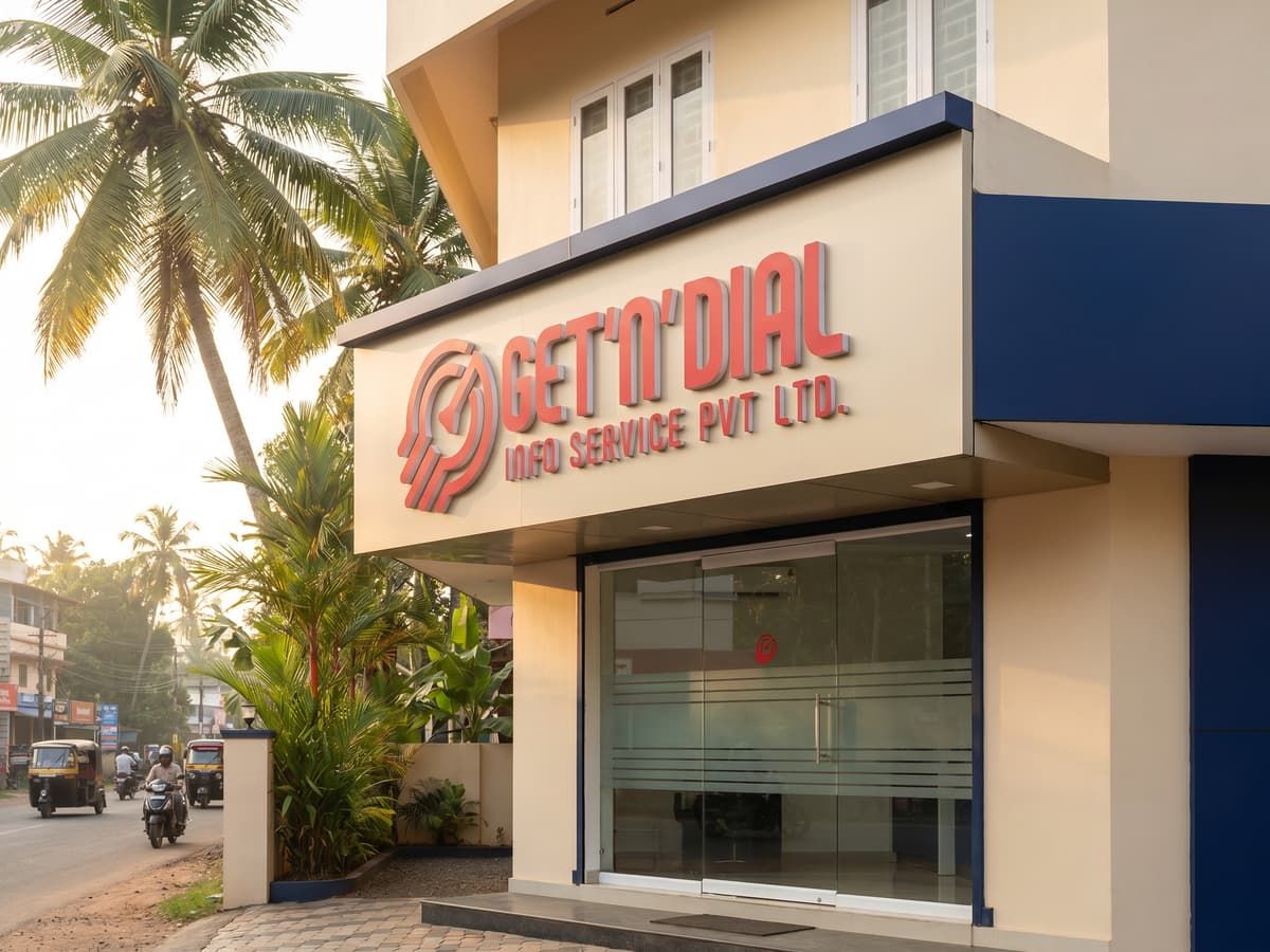 Get N Dial's office on Thrissur Road, Edappal
