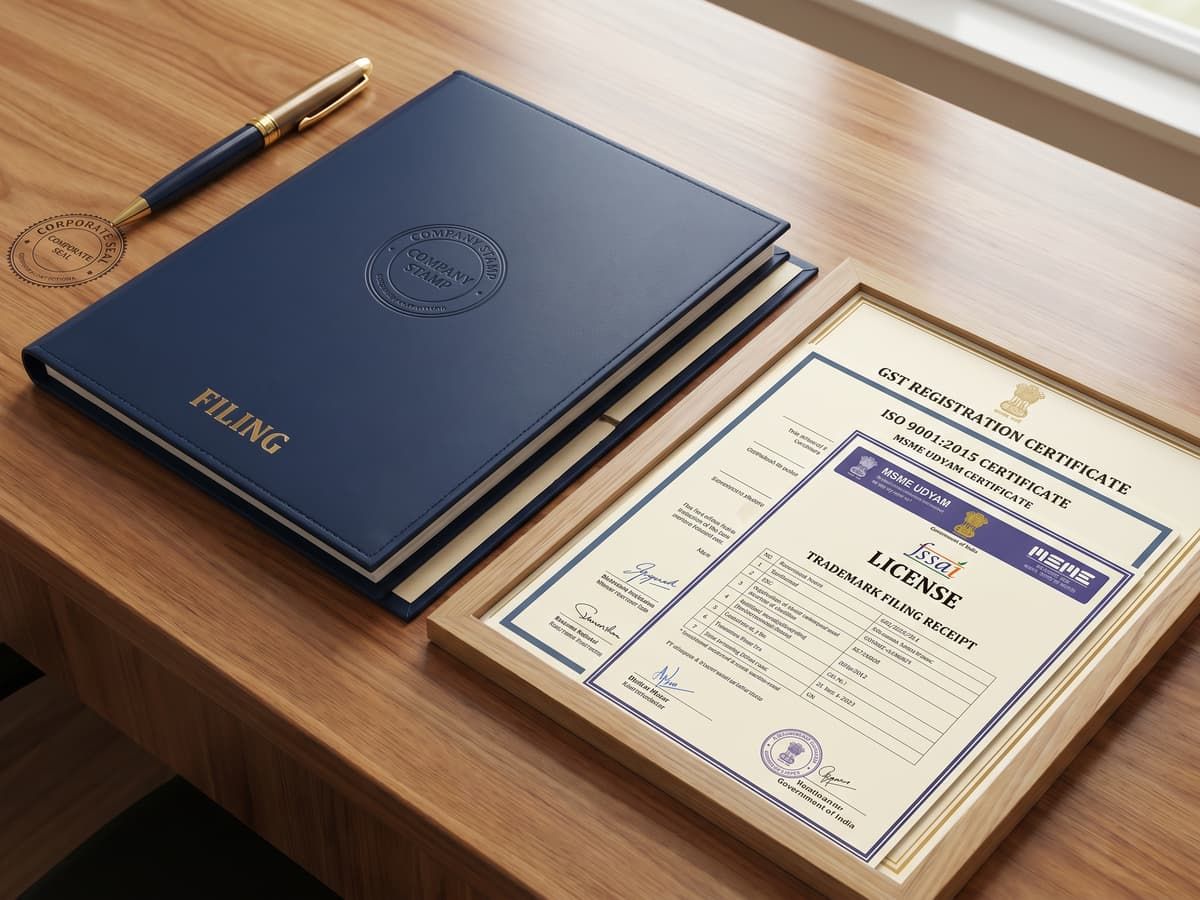 A compliance filing pack ready for submission
