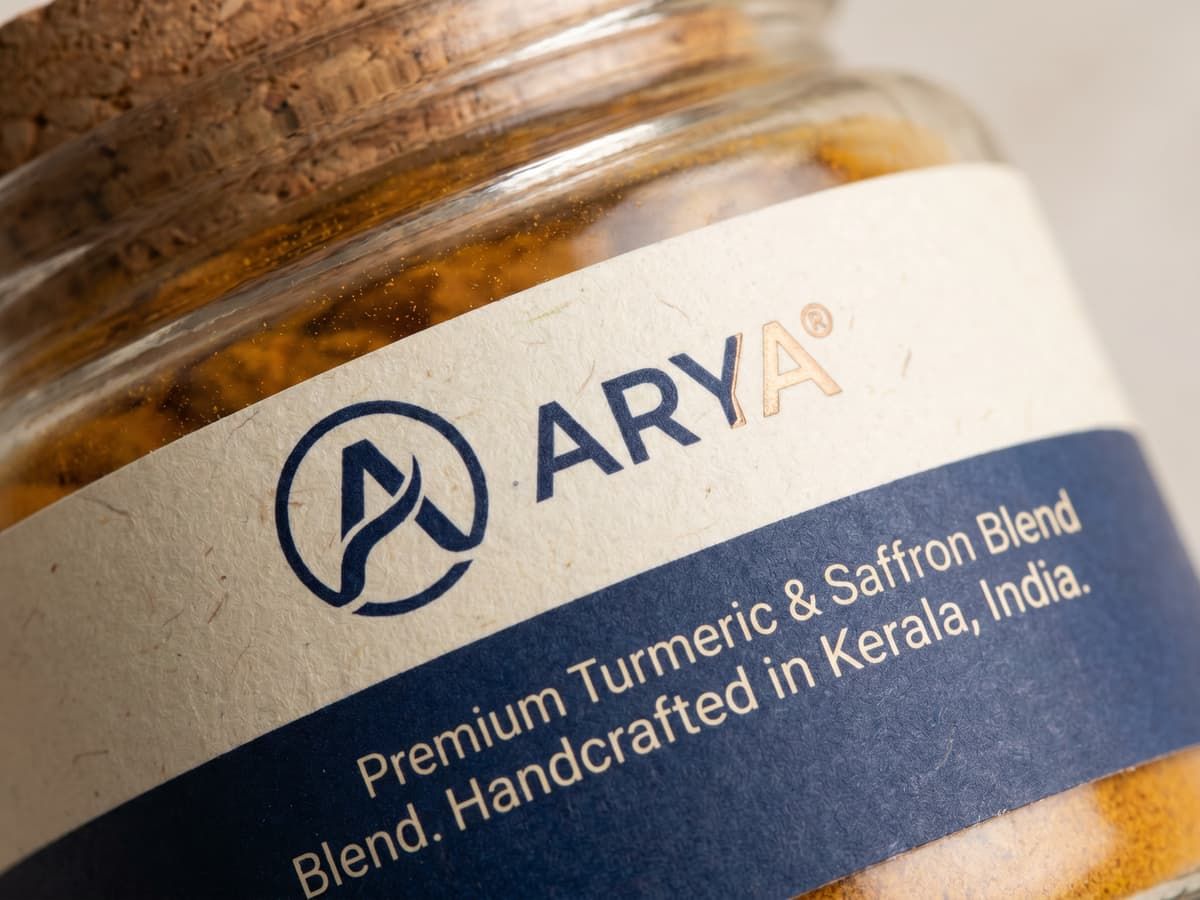A registered trademark: the ® symbol on a product label